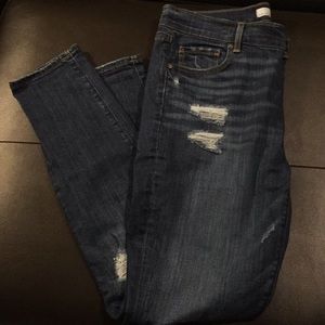 Loft Distressed Jeans
